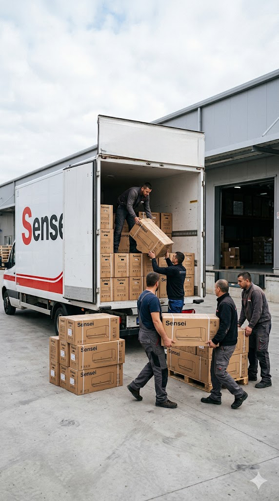 Sensei equipment delivery